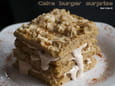 Cake sal� surprise fa�on burger