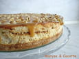 Cheesecake banane au caramel beurre sal�