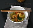 Wok gambas et l�gumes croquants