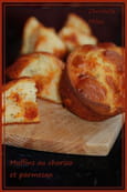 Muffins au chorizo et parmesan