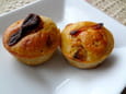 Muffins � la cr�me de marron et aux abricots