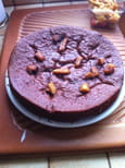 Moelleux au chocolat et pommes po�l�es