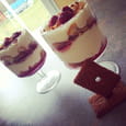 Tiramisu aux framboises et aux speculoos