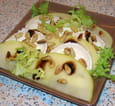 Carpaccio pomme-ch�vre