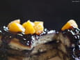 Pancakes � la confiture de myrtilles sauvages