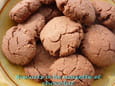 Biscuits � la noisettes et au chocolat