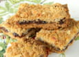 Crumble en barres au Mincemeat
