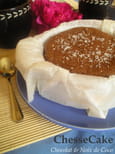 Cheesecake chocolat et noix de coco