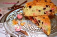 Cookie g�ant aux 2 chocolats et pralines roses