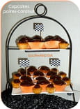 Cupcakes poires-caranut