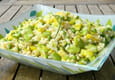Risotto de printemps f�ves et petits pois
