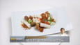 Pain de seigle aux noix PAUL en 3 fa�ons, saumon, sa cr�me fra�cheur, cannelloni de radis noir au crabe