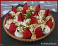 Tarte aux fraises meringu�e
