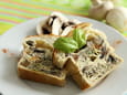 P�t� en cro�te aux champignons