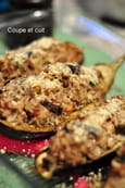Aubergines farcies