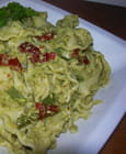 Lasagnettes au pesto de haricots verts