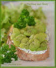 Tartine aux f�ves