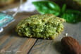Sabl�s au pesto d�amande et basilic