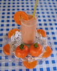 Smoothie mandarine-fraise