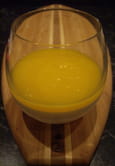 Panna cotta vanille et mangue