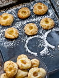 Rocher � la noix de coco et son c�ur d abricot