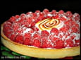 Tarte aux framboises