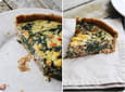 Tarte saumon �pinards