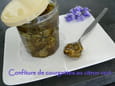 Confiture de courgettes au citron vert
