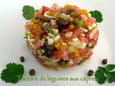 Tartare de l�gumes aux c�pres