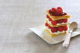 Framboisier minute � la mousse de Philadelphia�