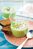 Gaspacho concombre poivron