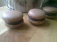 Macarons au chocolat 