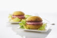 Whoopies au tarama, quenelles au brochet