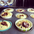 Muffins au coeur coulant de Nutella 