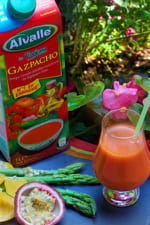 Gazpacho Alvalle et ses asperges Gazpacho Alvalle et ses asperges