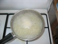 Riz au curry : Etape 1