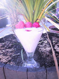 Milk-shake aux fraises : Etape 3