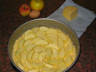 Gâteau aux pommes : Etape 1