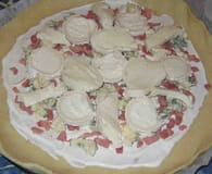 Pizza aux 4 fromages : Etape 5