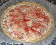 Pizza aux 4 fromages : Etape 6