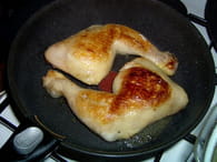 Cuisse de poulet façon campagnarde : Etape 1
