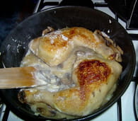 Cuisse de poulet façon campagnarde : Etape 3