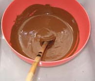 Moulage du chocolat : Etape 3