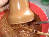 Moulage du chocolat : Etape 4