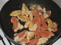 Escalopes de poulet au citron : Etape 1