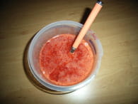 Mousse à la fraise : Etape 2
