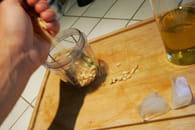 Spaghettis et pesto au basilic : Etape 3