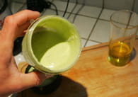 Spaghettis et pesto au basilic : Etape 5