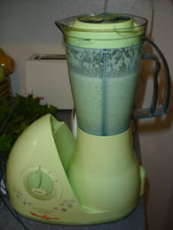 Soupe fraîche de concombre : Etape 3