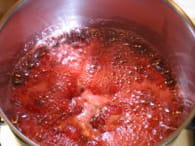Confiture de fraises : Etape 2